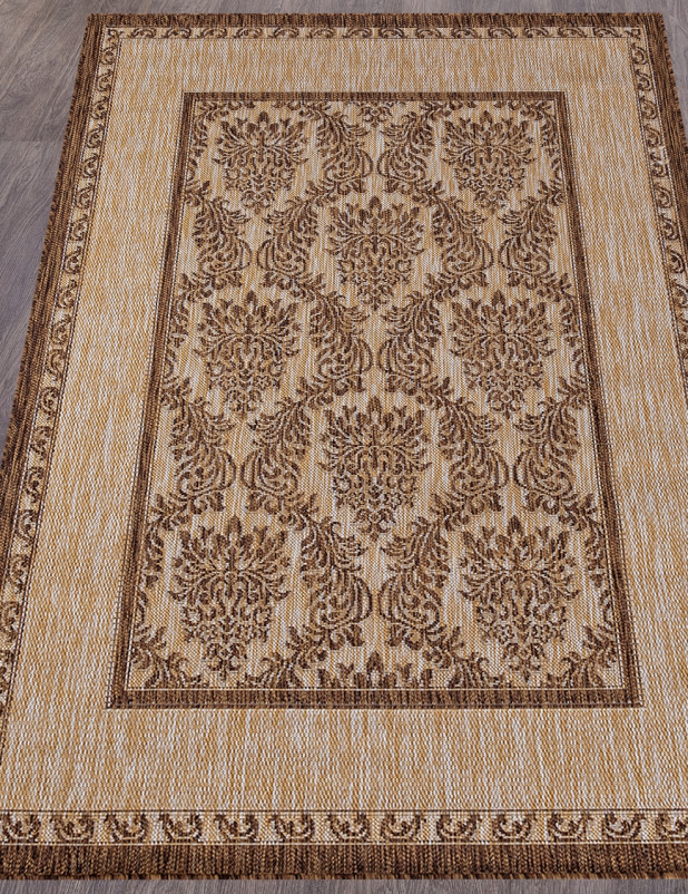 Ковер S001 - BEIGE-BROWN - Прямоугольник