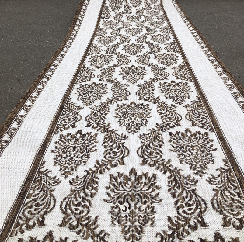 Ковер S001 - CREAM-BROWN - Дорожка