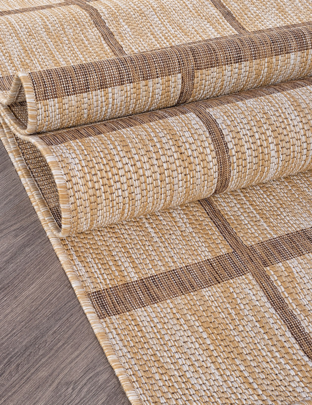 Ковер S004 - BEIGE-BROWN - Прямоугольник