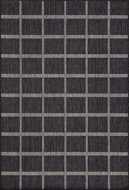 Ковер S004 - BLACK-GRAY - Прямоугольник