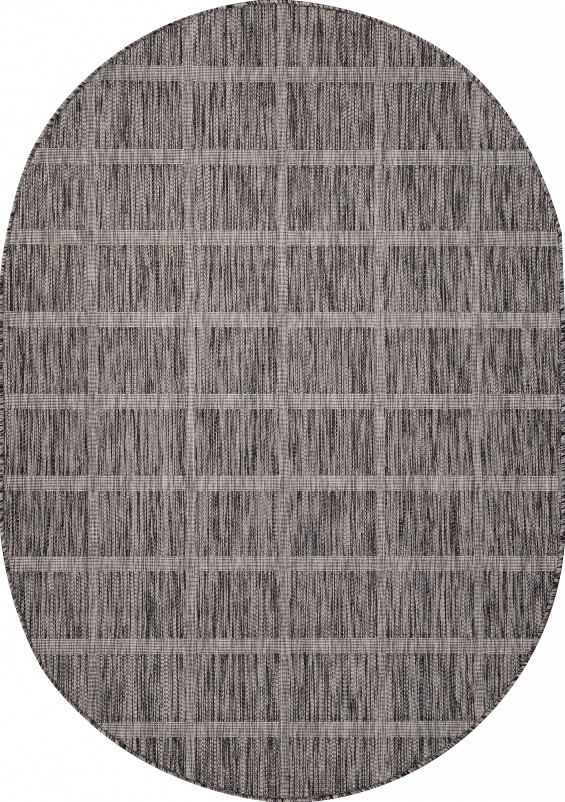 Ковер S004 - DARK GRAY - Овал