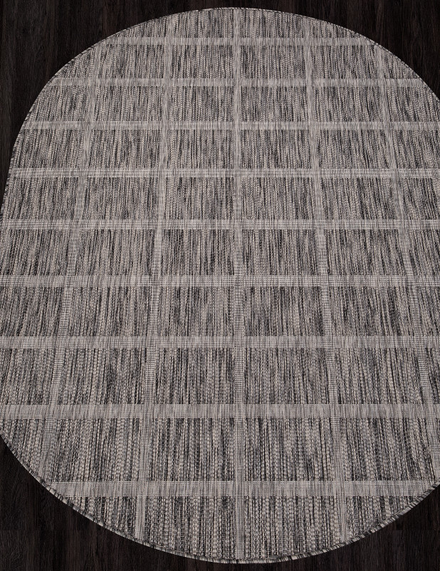 Ковер S004 - DARK GRAY - Овал