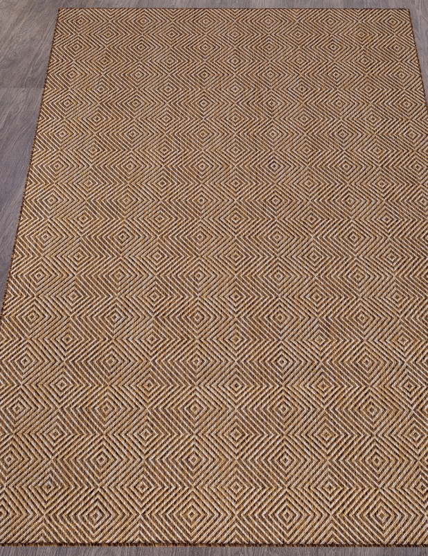 Ковер S006 - BEIGE-BROWN - Прямоугольник