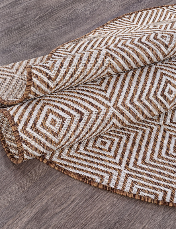 Ковер S006 - CREAM-BROWN - Овал