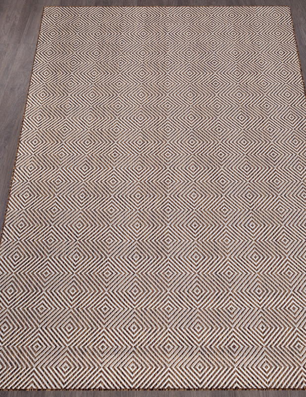 Ковер S006 - CREAM-BROWN - Прямоугольник