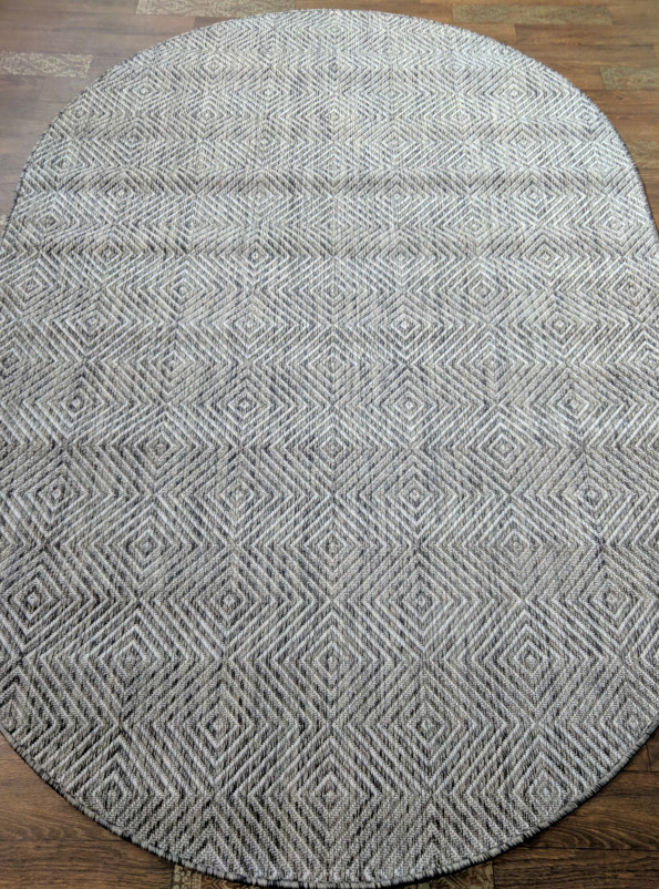 Ковер S006 - DARK GRAY - Овал