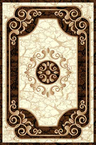 Ковер d045 - CREAM-BROWN - Прямоугольник