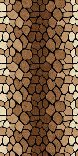 Ковер d046 - BROWN - Дорожка