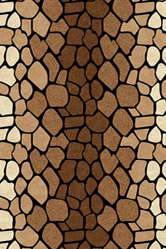 Ковер d046 - BROWN - Прямоугольник
