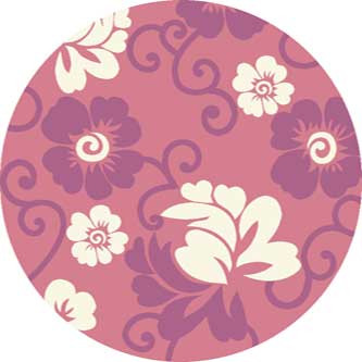 Ковер v142 - PINK-BONE - Круг