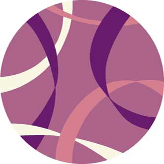Ковер v801 - LILAC - Круг
