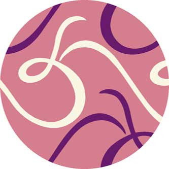 Ковер v803 - PINK - Круг