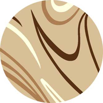 Ковер v804 - BEIGE - Круг