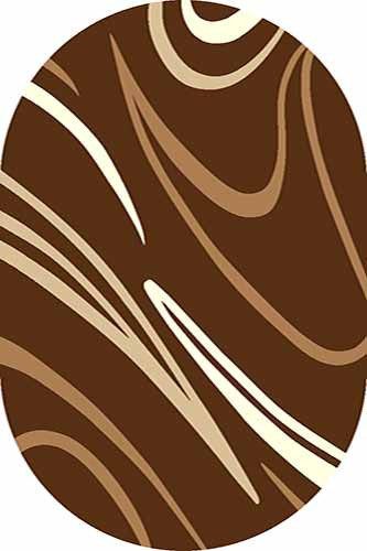 Ковер v804 - BROWN - Овал
