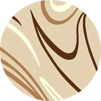 Ковер v804 - CREAM - Круг