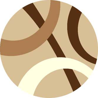 Ковер v810 - BEIGE - Круг
