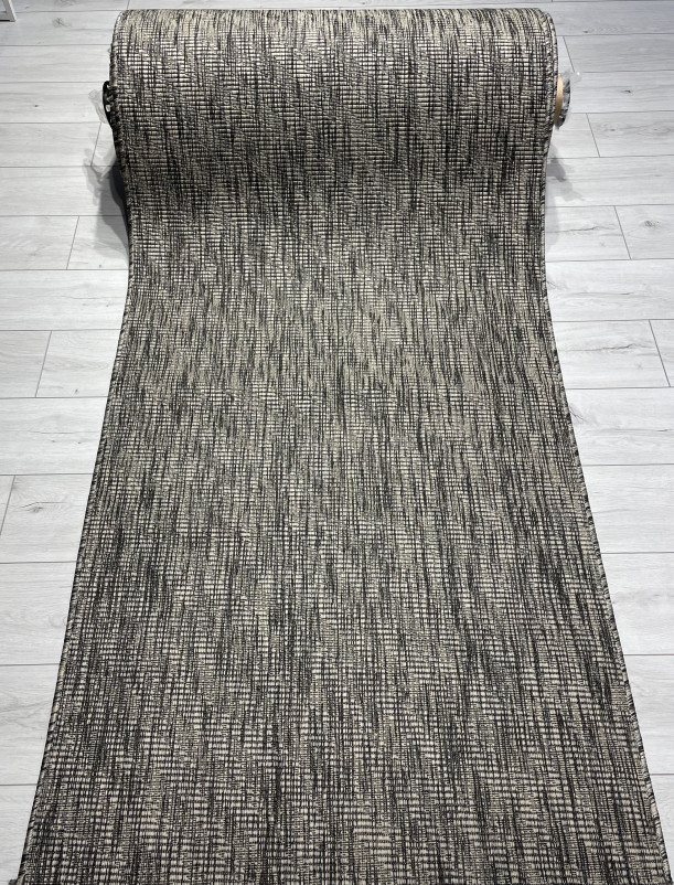 Ковер S112 - D.GRAY-BLACK - Дорожка