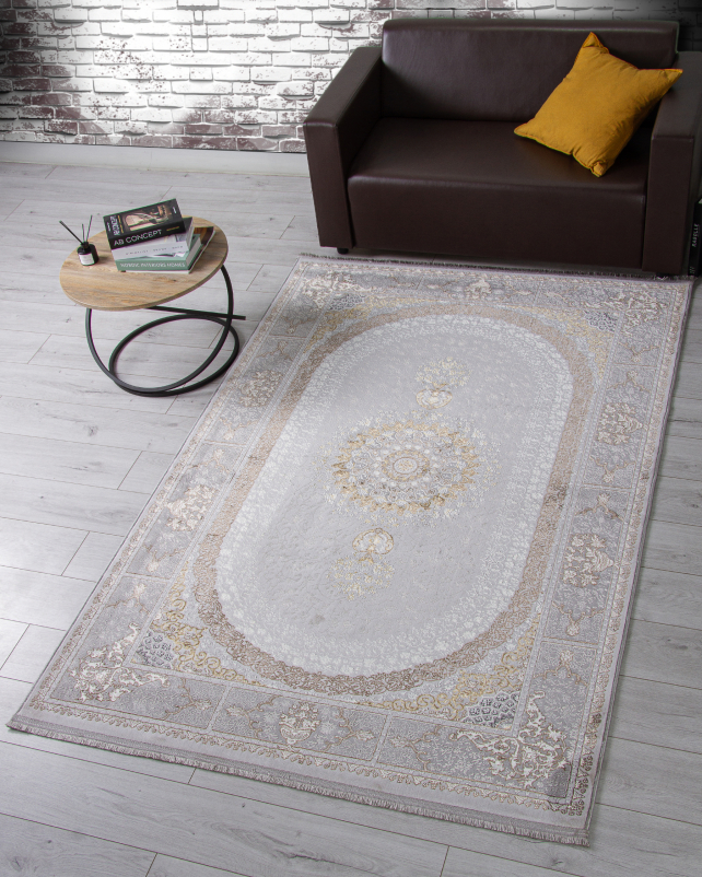 Ковер A053B - LIGHT GREY SHRINK / LIGHT GREY SHRINK - Прямоугольник