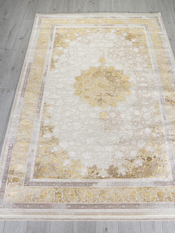 Ковер A064A - CREAM / GOLD FDY - Прямоугольник