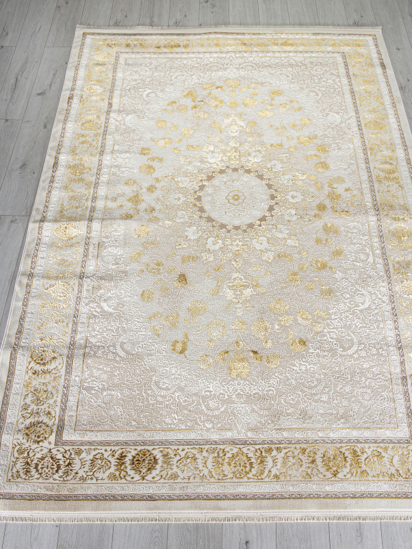Ковер A123B - CREAM / GOLD FDY - Прямоугольник