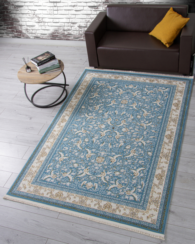 Ковер M101B - BLUE SHIRINK / BLUE SHIRINK - Прямоугольник