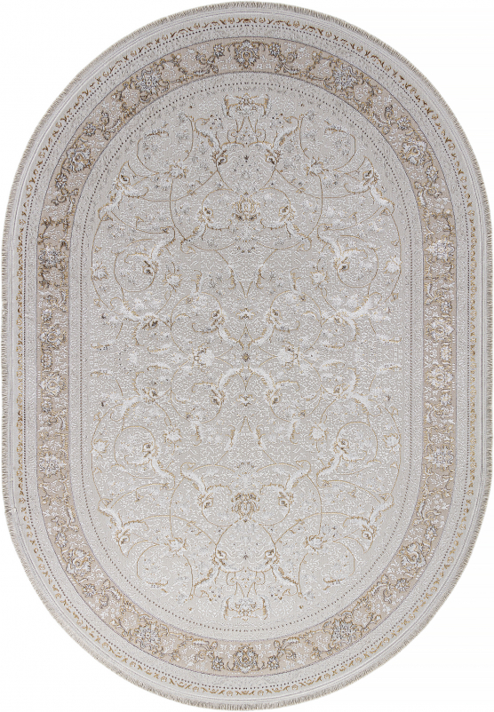Ковер M101B - CREAM / CREAM - Овал