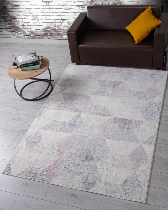 Ковер F257 - PINK - Прямоугольник