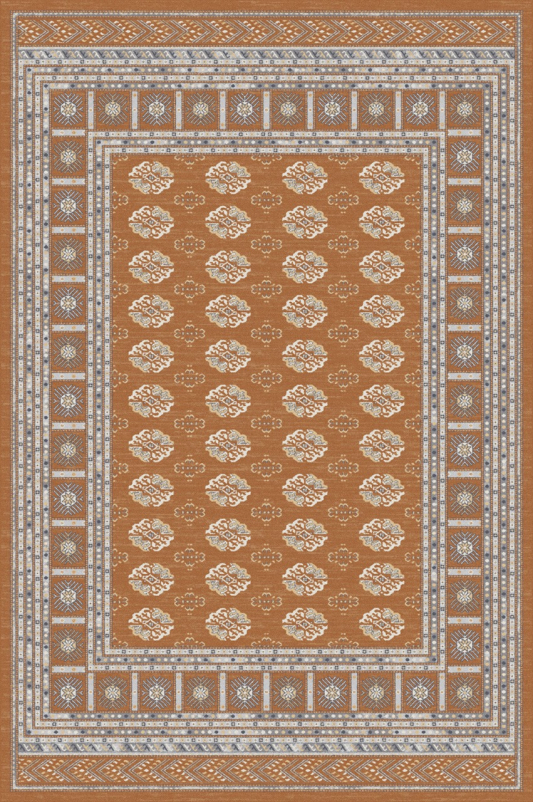 Ковер F592 - ORANGE - Прямоугольник