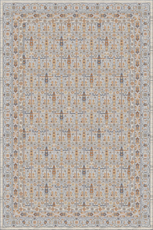Ковер F598 - ORANGE - Прямоугольник
