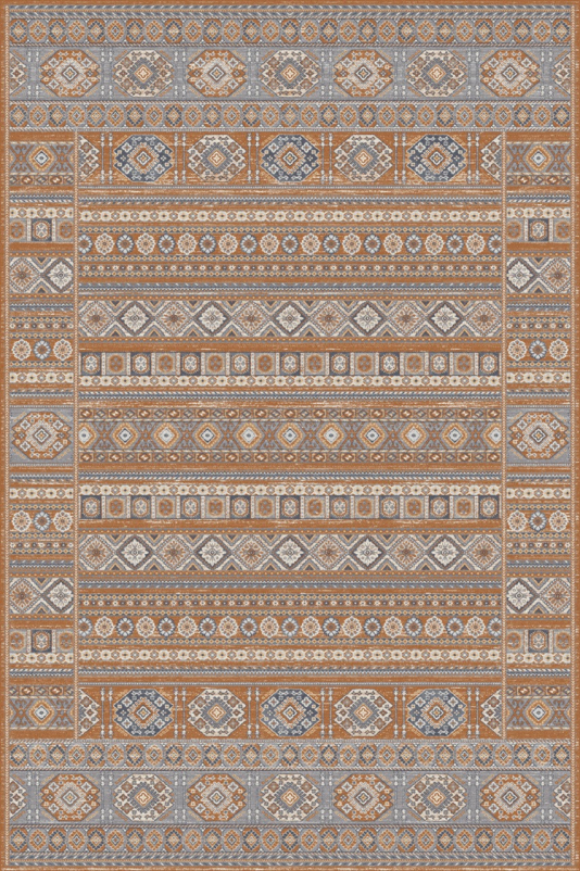 Ковер F602 - ORANGE - Прямоугольник