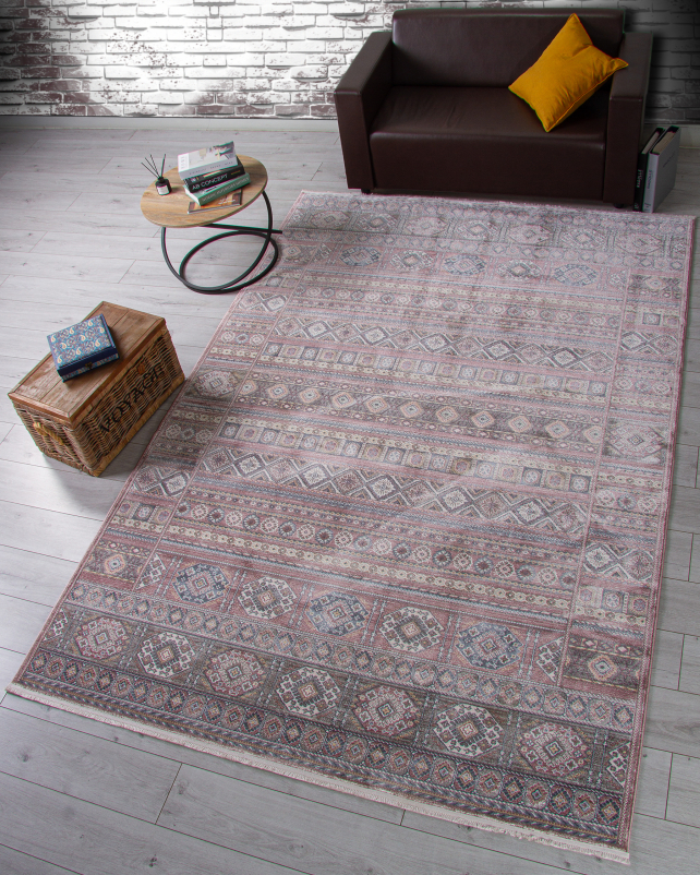 Ковер F602 - PINK - Прямоугольник