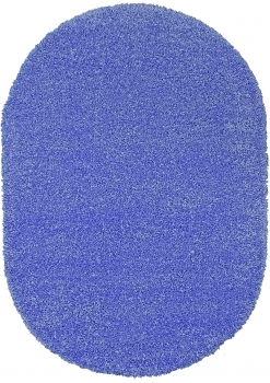 Ковер s600 - BLUE - Овал - коллекция SHAGGY ULTRA