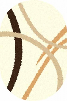 Ковер s606 - CREAM - Овал - коллекция SHAGGY ULTRA