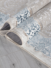 L270A - CREAM SHRINK / BLUE FDY