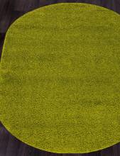 Ковер s600 - GREEN - Овал - коллекция SHAGGY ULTRA