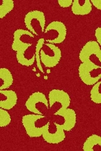 Ковер s605 - RED-GREEN - Прямоугольник - коллекция SHAGGY ULTRA